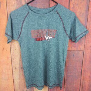 Virginia Tech Hokies Boys T Shirt Gray Medium 8/10